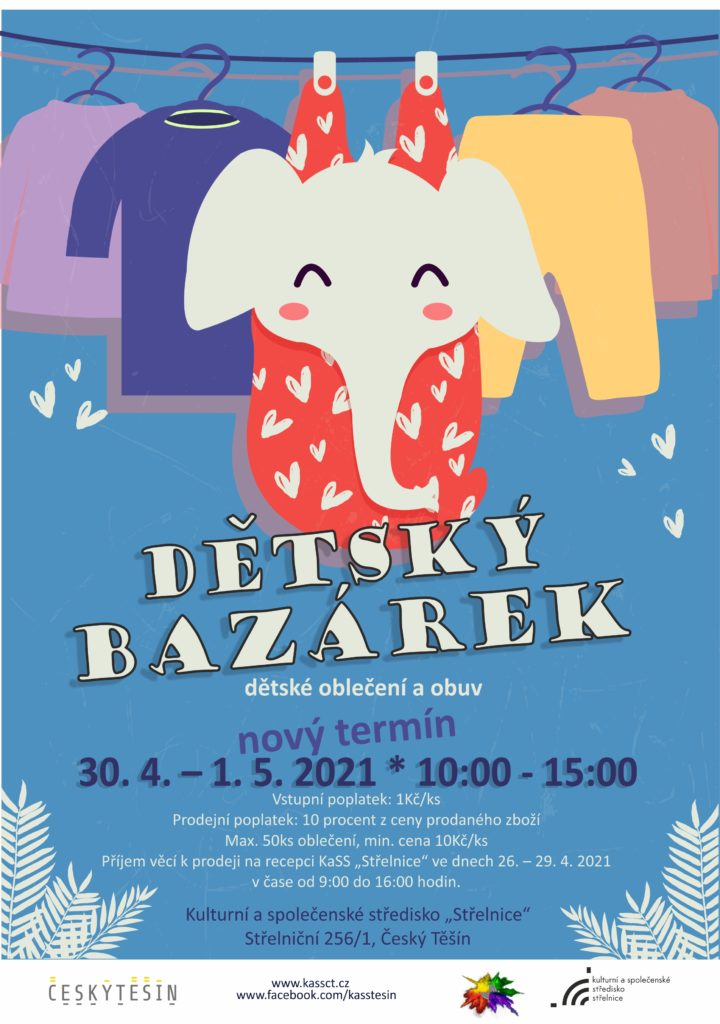 Plakát k akci Dětský bazárek