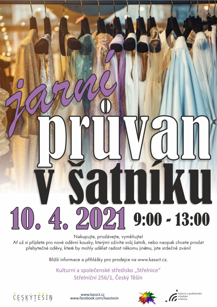 Plakát k akci Jarní průvan v šatníku