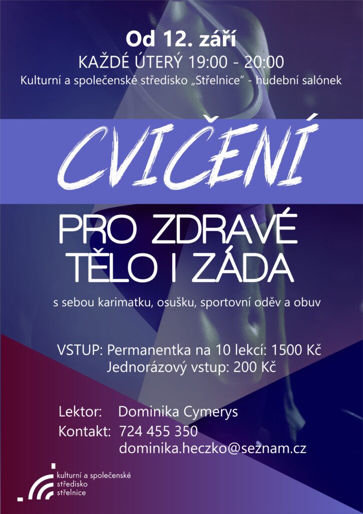 náhledový obrázek k akci cvičení pro zdravé tělo a záda