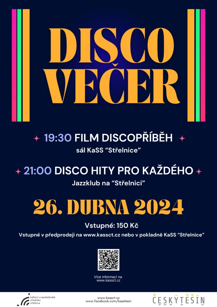 Plakát Disco večer