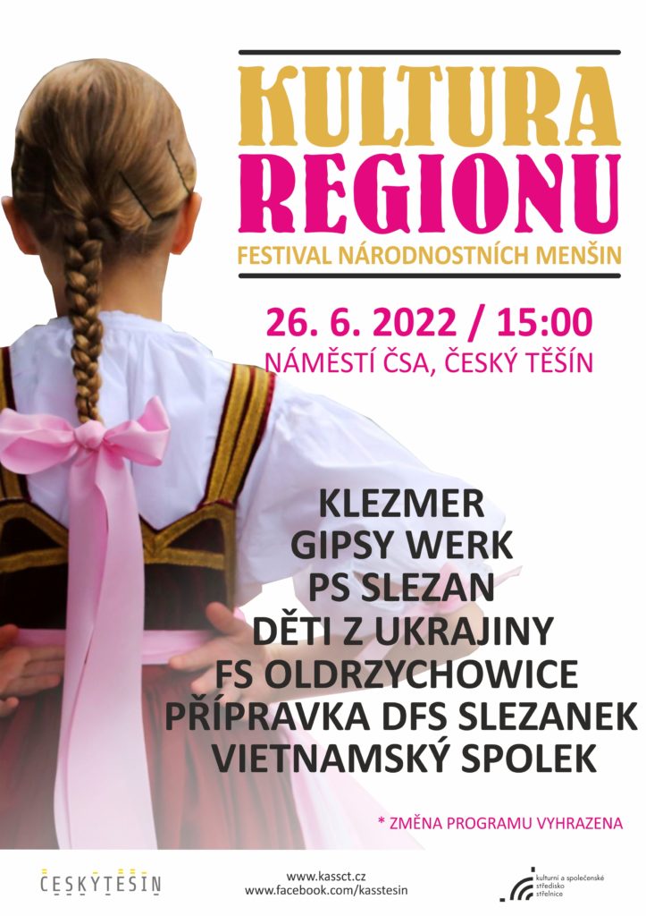 Plakát k události Kultura regionu