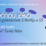 závěrečná taneční lekce pro gymnázium a SŠ